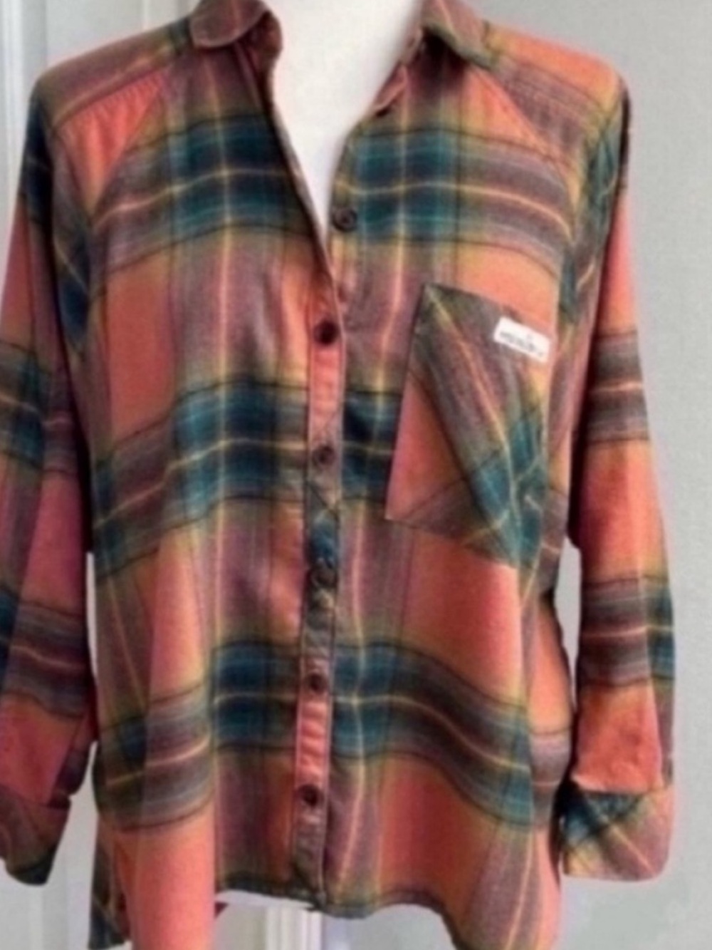 BDG Urban Outfitters Plaid Button
Down Shirt Size XSP